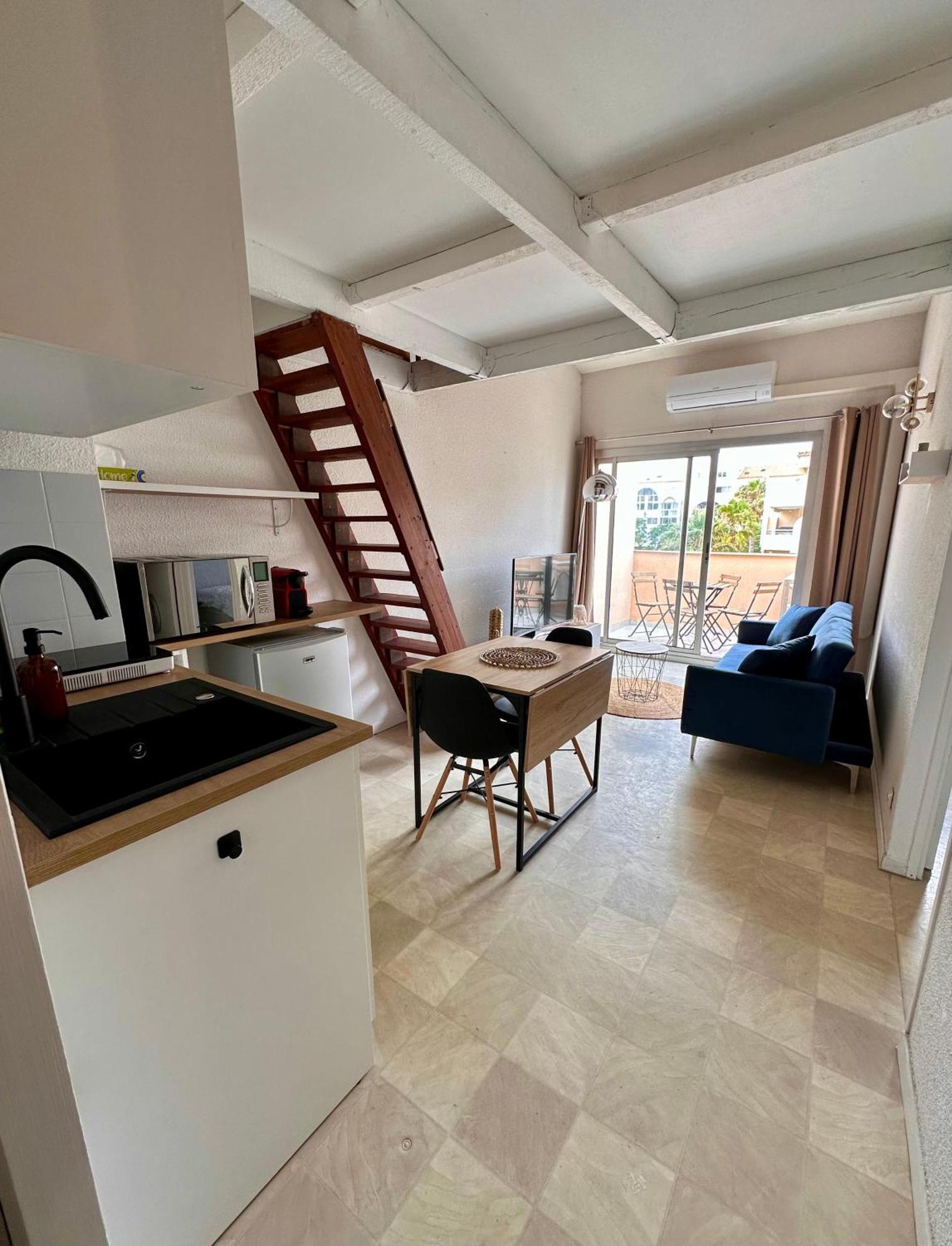 Evasion Setoise - Appartement Avec Balcon Vue Marina, Climatise, Parking - Situe A 200M De La Plage Sète Extérieur photo